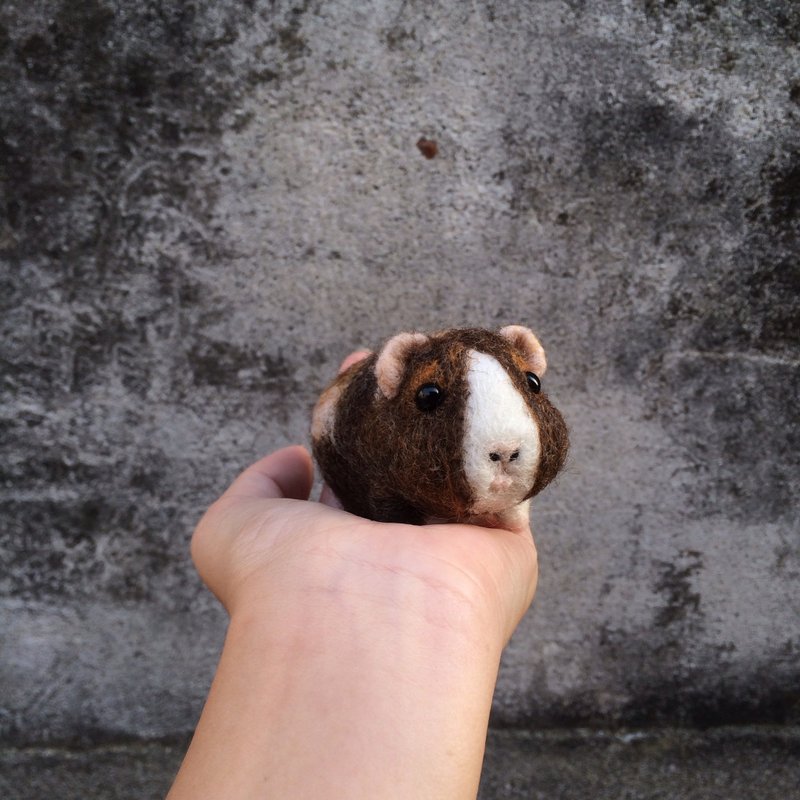 定制化 天竺鼠 羊乐多羊毛毡乐园 - 订制画像 - 羊毛 蓝色