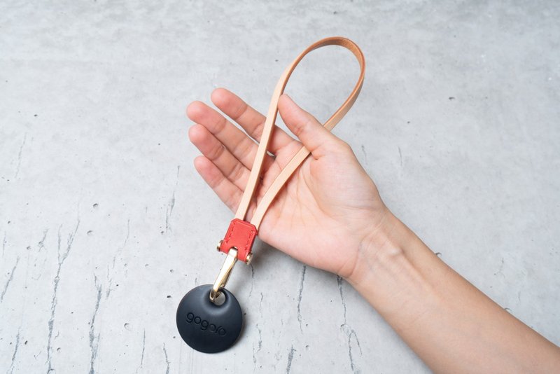 gogoro 钥匙 皮革手腕带 皮革手带 - 其他 - 真皮 橘色