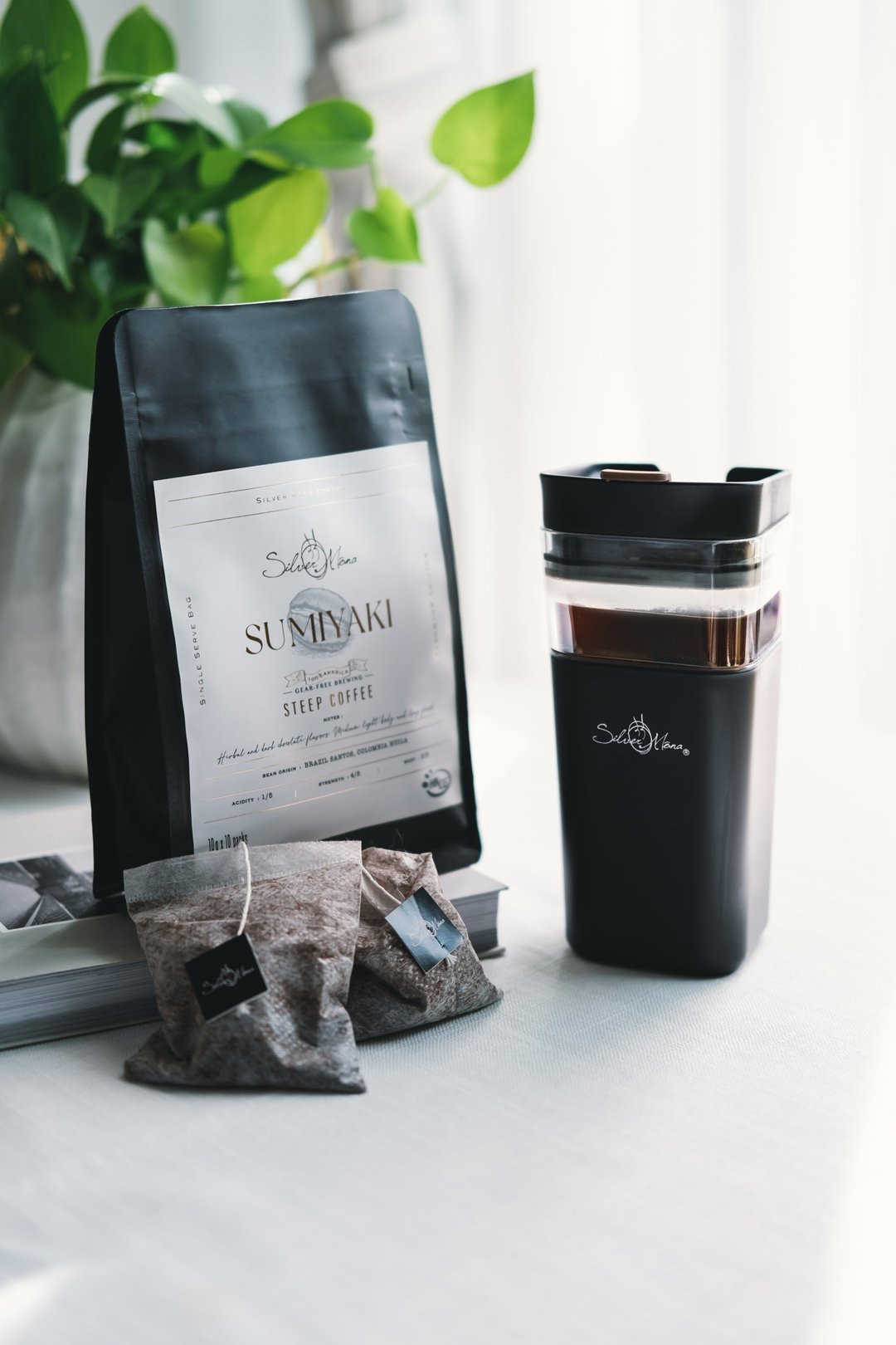 Silver Mona - Steep Coffee 炭烧咖啡浸泡式咖啡 - 咖啡 - 纸 