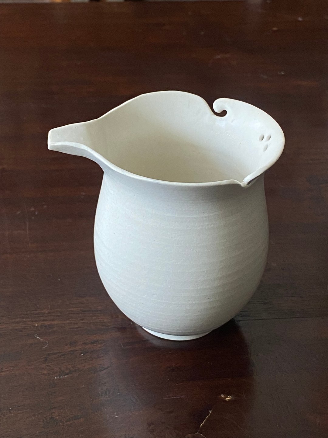 如意花边茶海 - 茶具/茶杯 - 陶 白色
