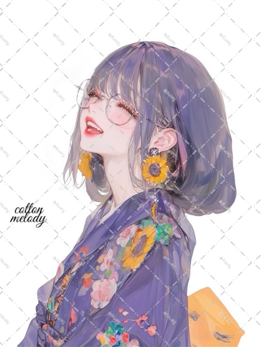 原创贴纸 no.6120 人物贴纸 原创贴纸 人物贴纸 女孩贴纸 原创人物贴纸 - 贴纸 - 纸 