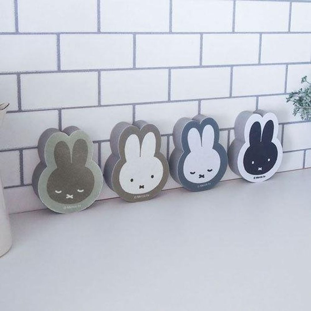 miffy 清洁海绵 4件套装 - 钥匙链/钥匙包 - 海绵 