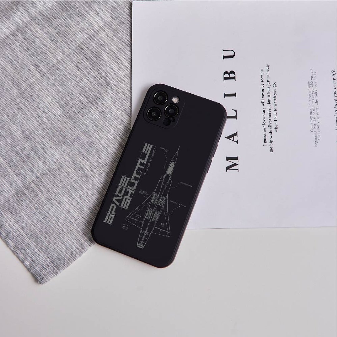 星舰迷航纯色硅胶iPhone手机壳 - 手机壳/手机套 - 硅胶 多色