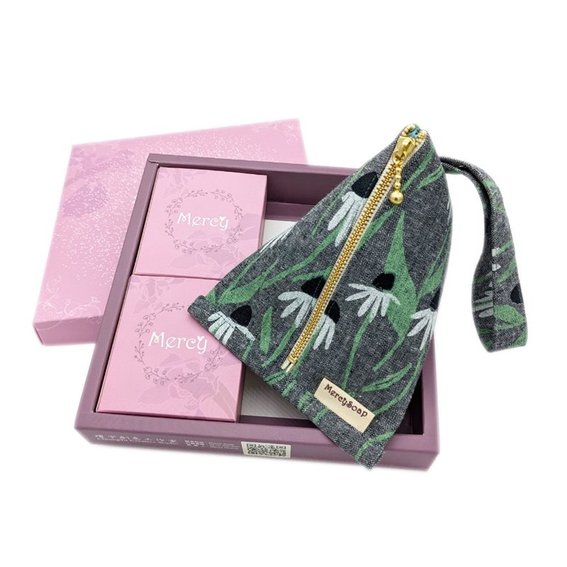 Mercy发愿祈福系列-包粽开运手工皂礼盒///深灰色 - 肥皂/手工皂 - 其他材质 灰色