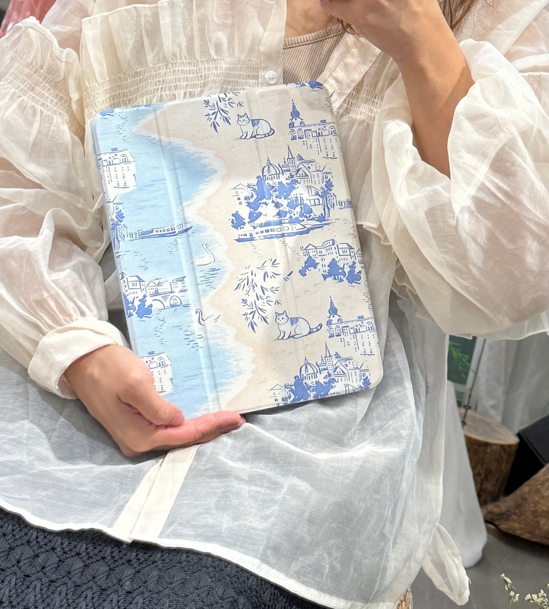 小城猫语  Ipad 保护套 - 平板/电脑保护壳 - 其他材质 