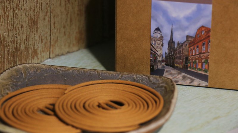 •奇迹森林•香氛小圆香英国橡树与红醋栗 - 香薰/精油/线香 - 其他材质 