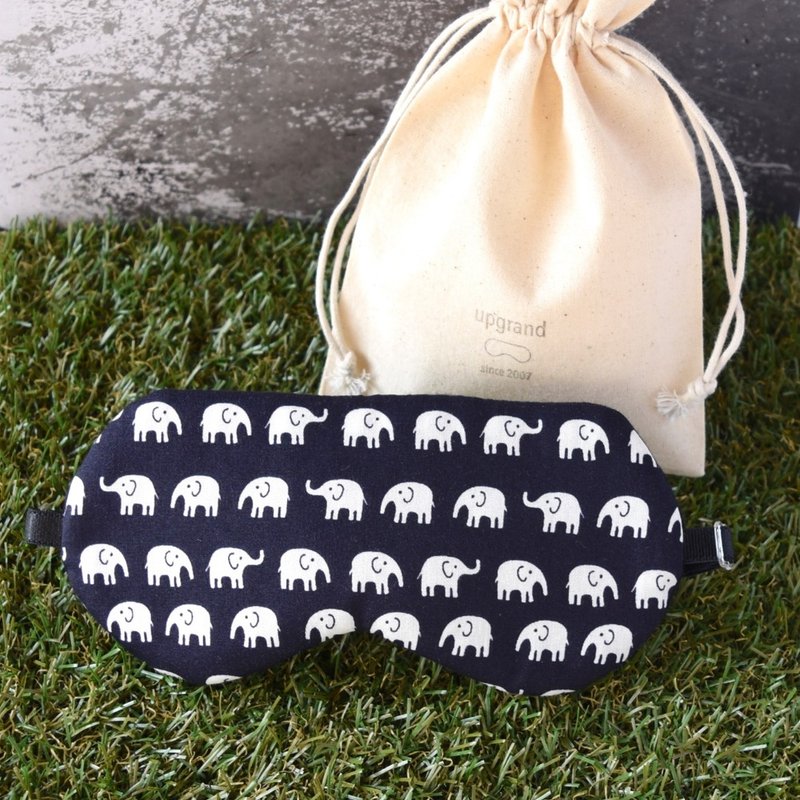 Elephants/眼罩/旅游/睡眠/ - 眼罩 - 棉．麻 蓝色