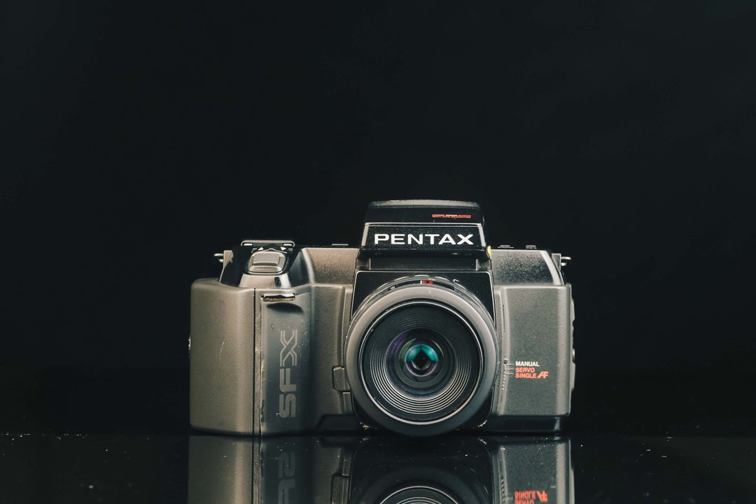 PENTAX SFX+PENTAX 35-80mm F=4-5.6 #4579 #135底片相机 - 相机 - 其他金属 黑色