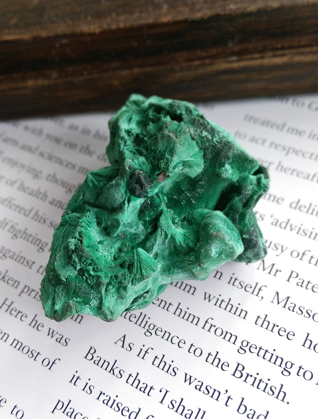Malachite  刚果产地 丝绒 孔雀石 天然矿石 原矿 - 摆饰 - 其他材质 
