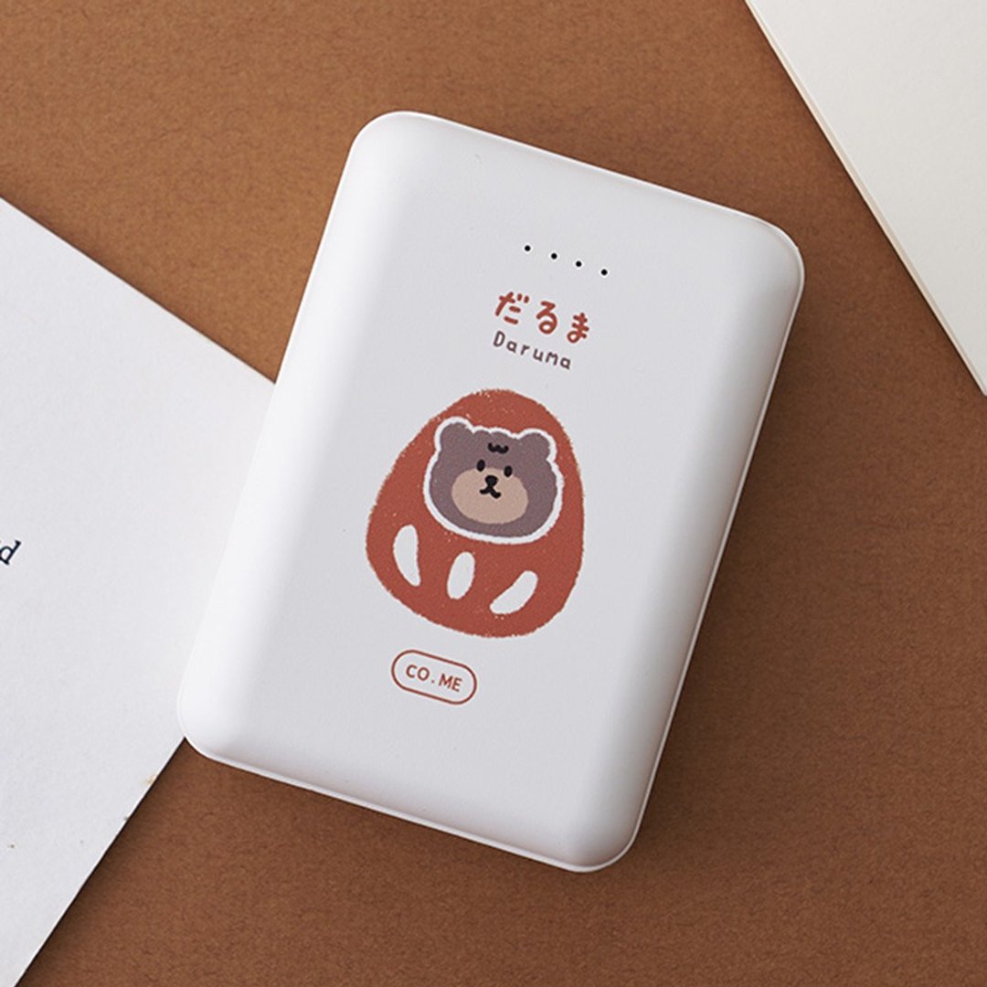 CO.ME Planet 大菲不倒翁10000mAh认证行动电源 - 充电宝/传输线 - 塑料 红色