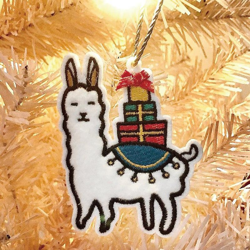 【圣诞礼物】尼玛Nima圣诞吊饰 - 吊饰 - 绣线 多色