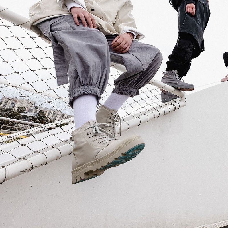 【周年庆】周年庆PALLADIUM 多色潮流环保防水靴76656 - 雨鞋/雨靴 - 防水材质 多色