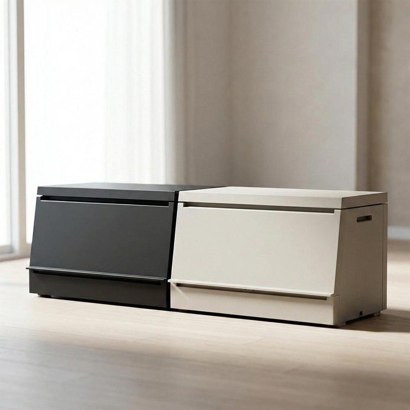 RISU SOLOW 掀盖式多功能收纳箱 120L - 收纳用品 - 塑料 