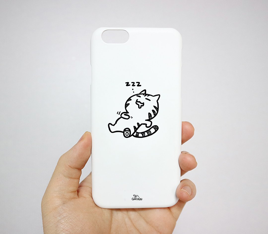 猫睡觉 手机外壳(Apple苹果/galaxy三星) - 手机壳/手机套 - 塑料 多色