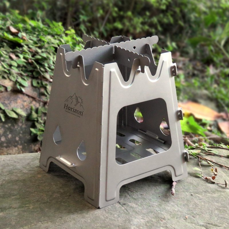 【Horizon 天际线】纯钛便携柴火炉 - 露营用品 - 其他金属 