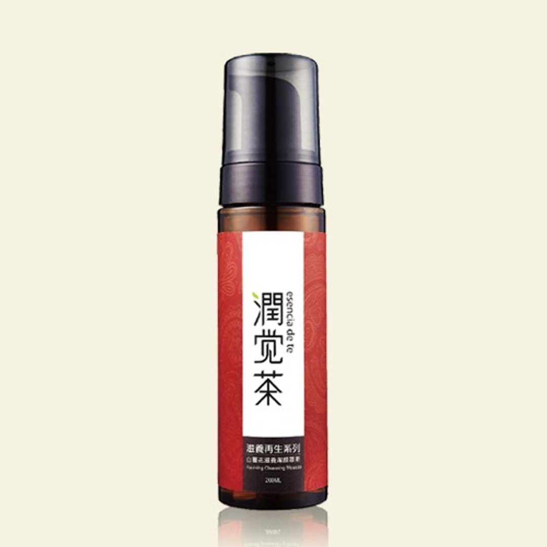 【茶宝 润觉茶】白姜花滋养洁颜慕斯(200ml) - 脸部清洁/卸妆用品 - 植物．花 红色