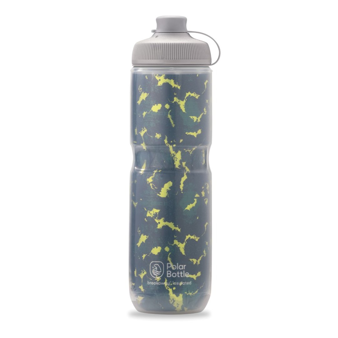Polar Bottle 24oz MUCK 双层保冷喷射水壶 SHATTER 森绿 - 运动配件 - 塑料 绿色