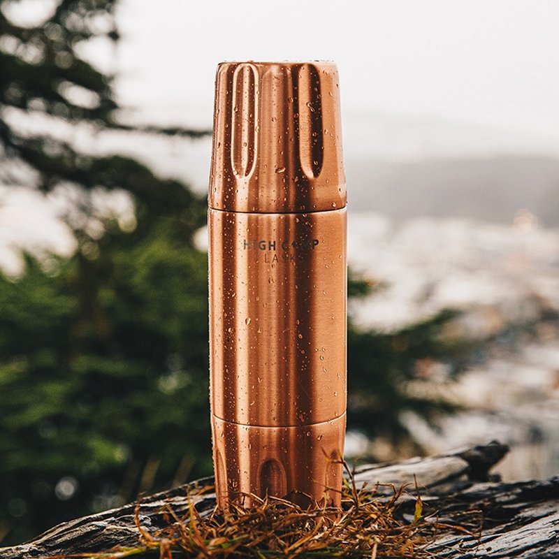 High Camp Flasks-1121 Firelight 750 Flask 酒瓶组 / 古铜色 - 酒杯/酒器 - 不锈钢 咖啡色