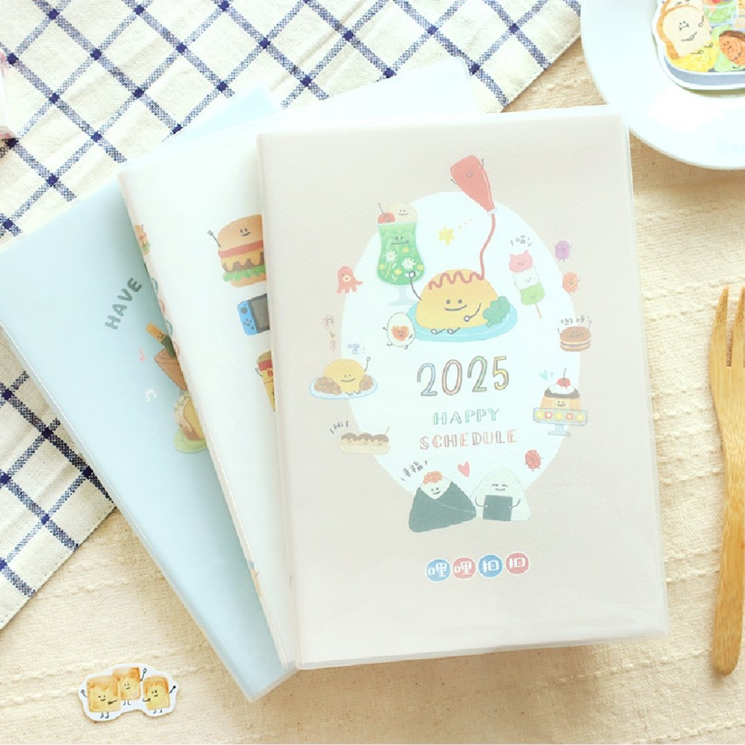 哩哩扣扣 / 2025 柔雾 50K 日志手帐 (3 图) | 年度手帐 SDM-290 - 笔记本/手帐 - 纸 