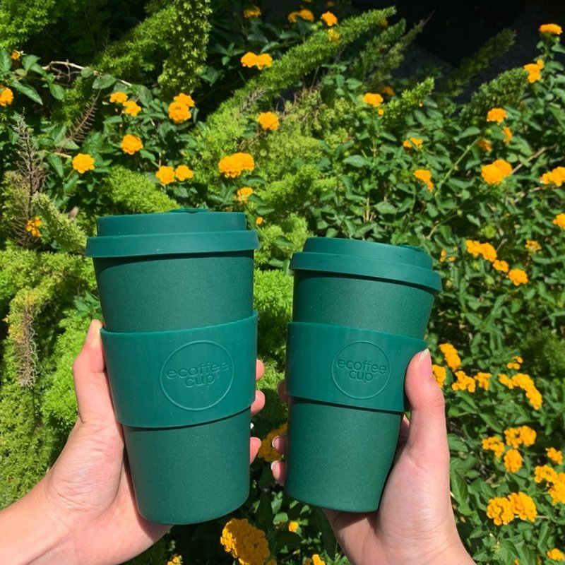 Ecoffee Cup | 16oz环保随行杯(森林绿) - 咖啡杯/马克杯 - 其他材质 绿色