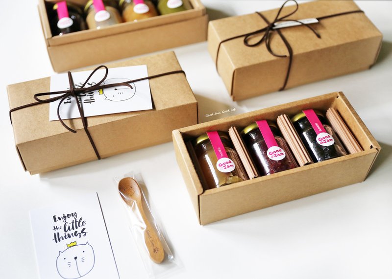 Good Jam 果酱礼盒90ml*3入 - 果酱/抹酱 - 新鲜食材 