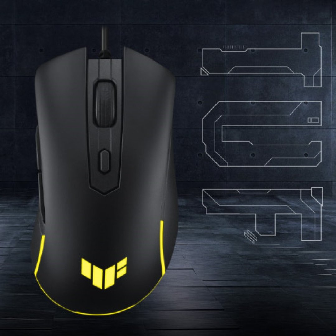 ASUS 华硕 TUF Gaming M3 Gen II 电竞鼠标 - 电脑配件 - 塑料 黑色