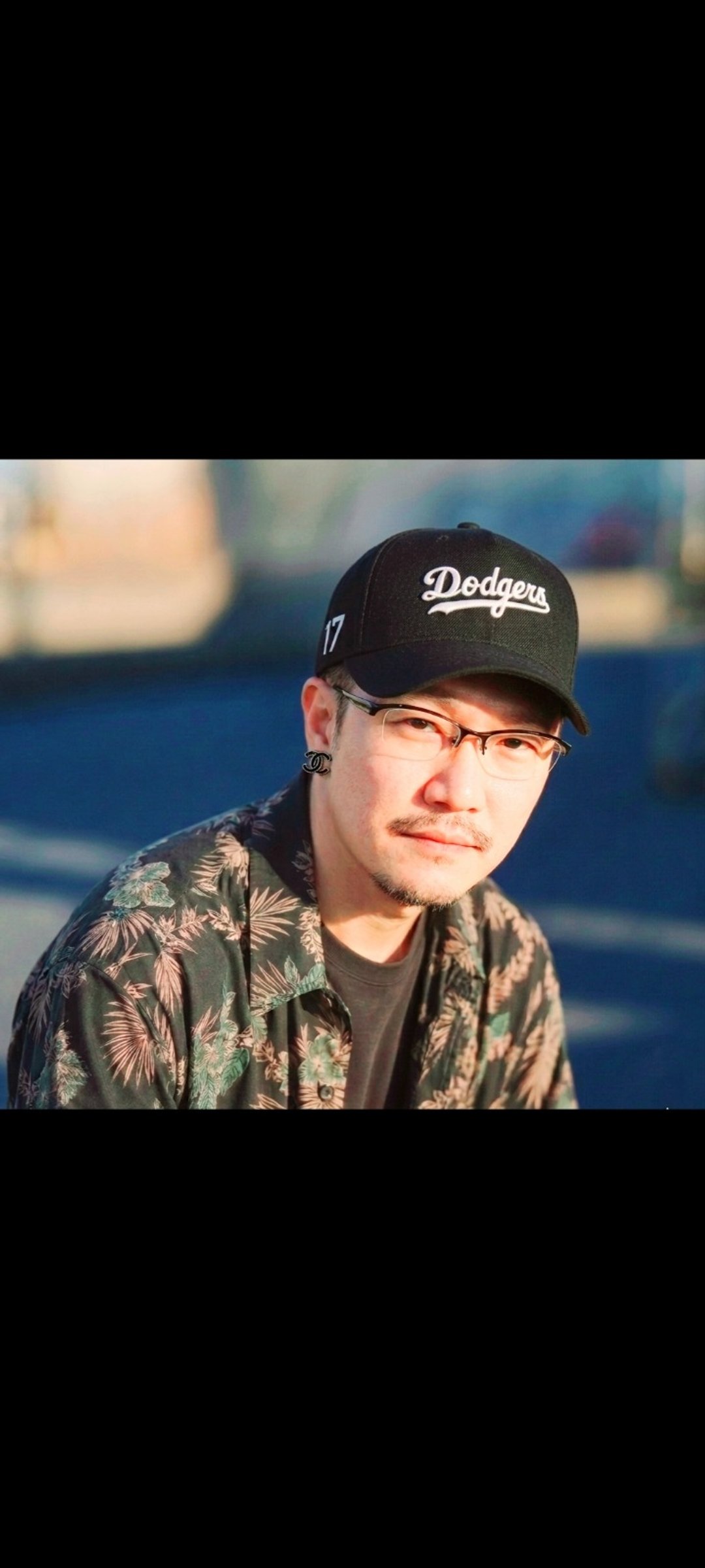 日式韩风 中性款大尺寸窄版 半框式镜架全新塑钢眼镜 耐用轻盈 - 眼镜/眼镜框 - 其他材质 黑色