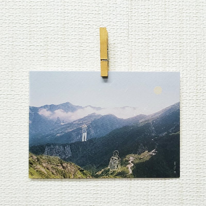 台湾行旅 /Magai's postcard - 卡片/明信片 - 纸 绿色