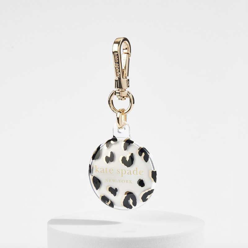 【kate spade】AirTag 保护套 性感豹纹 - 其他 - 塑料 透明