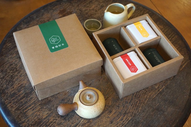 双盈茶礼盒 - 港口茶/阿里山红茶 X 茶包-东方美人/文山包种 - 茶 - 新鲜食材 
