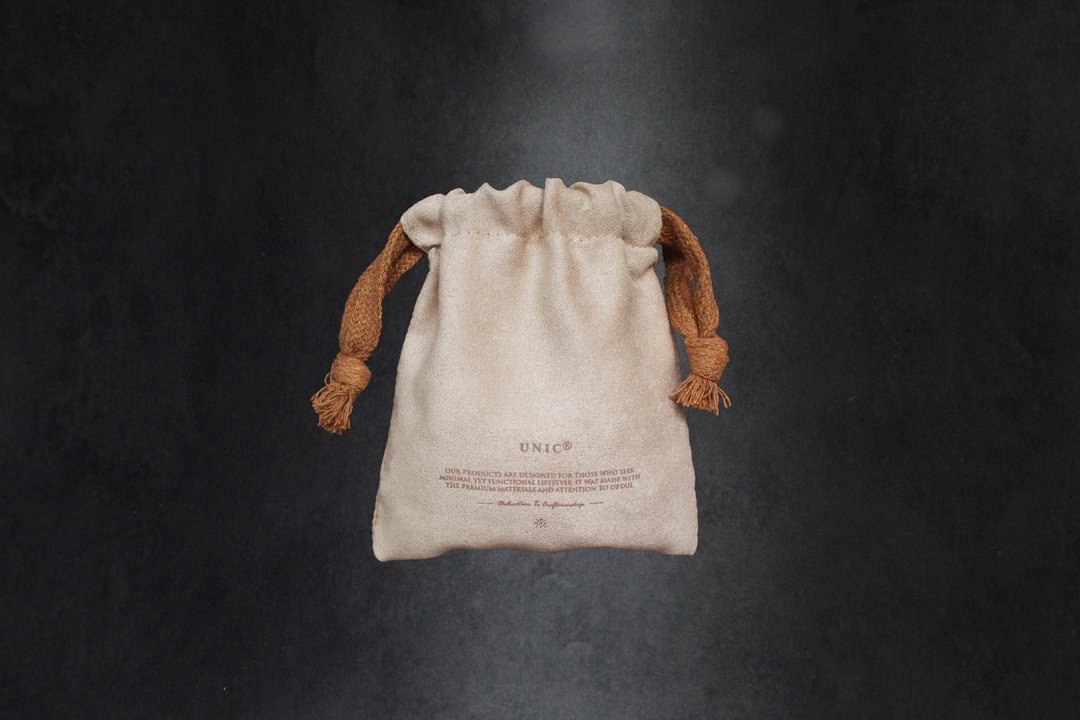 UNIC质感绒布收纳袋2.0 / 原厂皮件防尘袋 / 零钱袋 / 首饰袋 - 化妆包/杂物包 - 棉 咖啡色