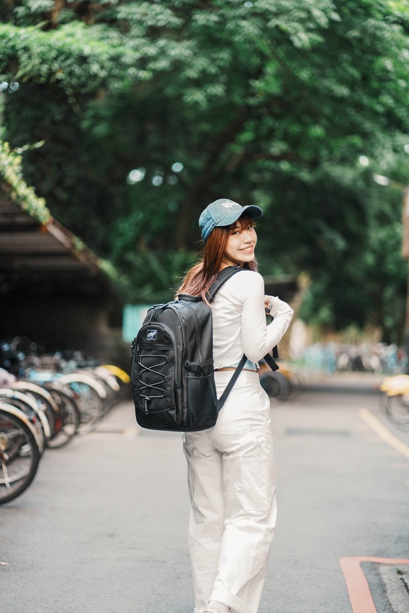 U2Bags - Multitask后背包 背包 旅行背包 学生书包 书包 YKK拉链 - 后背包/双肩包 - 尼龙 