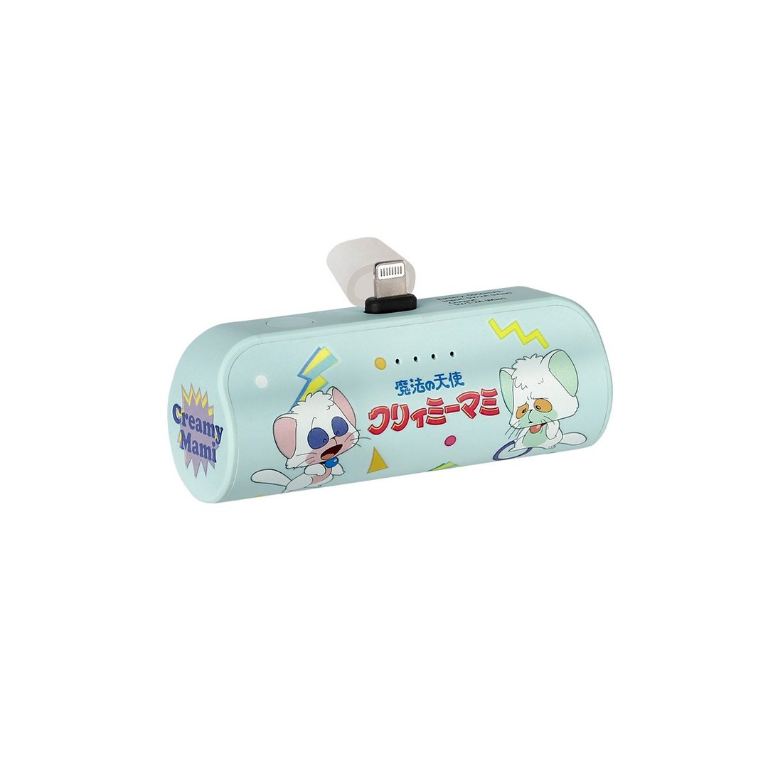 5000mAh流动充电池连强光电筒 - Creamy Mami - 绿色 - 充电宝/传输线 - 塑料 绿色