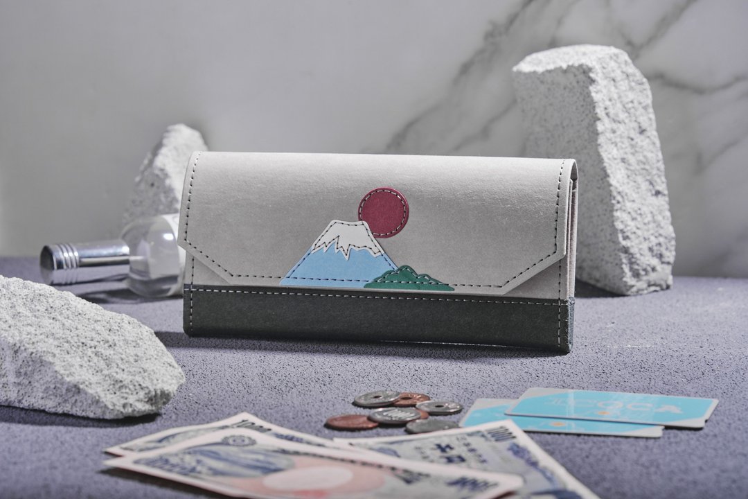 【环保永续】富士山长夹 银包 钱包 - 皮夹/钱包 - 纸 