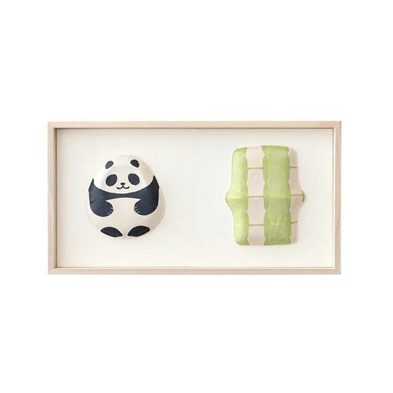 Washi Wall Decoration - Fukura, 2 kinds of Panda, Bamboo, Bamboo pattern - 墙贴/壁贴 - 纸 