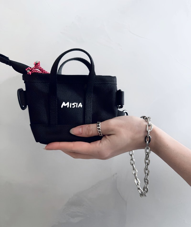 【MISIA】500 珍珠链条小挂包-手提包 - 零钱包 - 防水材质 