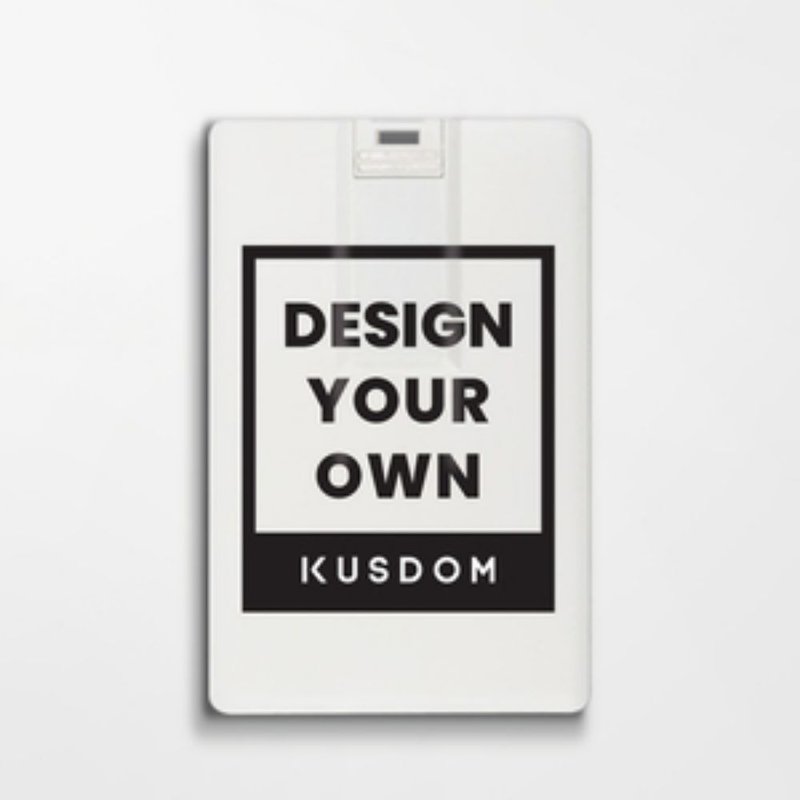 【定制化礼物】卡片形USB│情人节/父亲节/生日礼物/婚礼小物 - U盘 - 塑料 