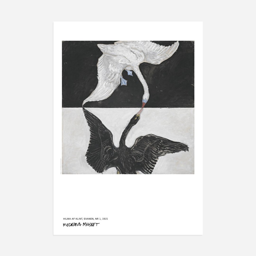 【艺术挂画】Hilma af Klint | The Swan, no 1 (天鹅,no 1) - 海报/装饰画/版画 - 纸 