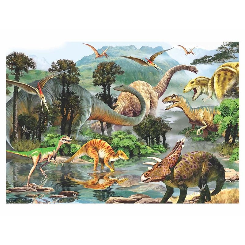 恐龙世界_拼图_260片 - 拼图 - 纸 