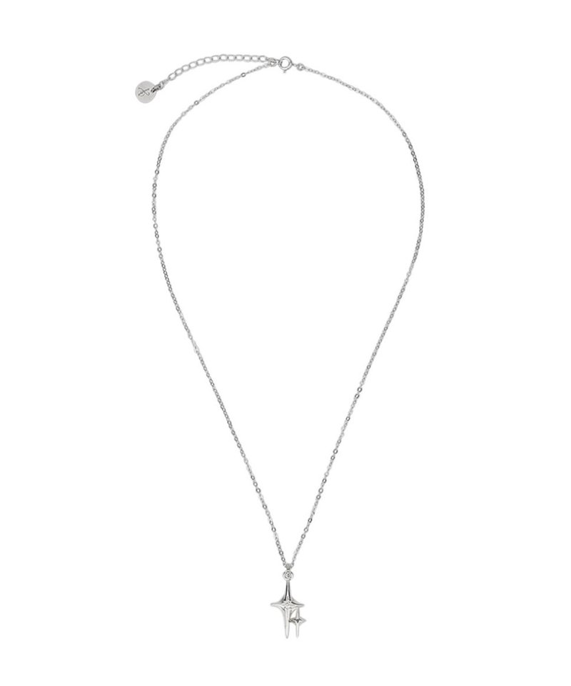 XANADU XND 符号项链 01 l 银色 - 项链 - 纯银 银色