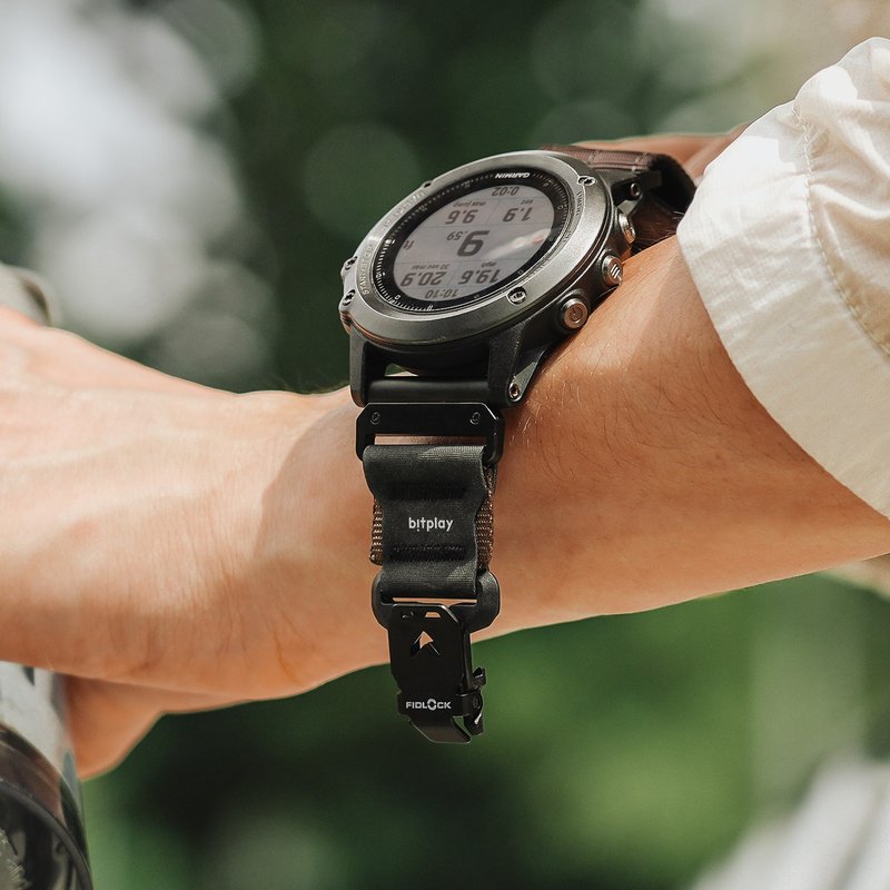 【bitplay】Fidlock瞬扣表带 Garmin QUICKFIT 系统 - 表带 - 其他材质 多色