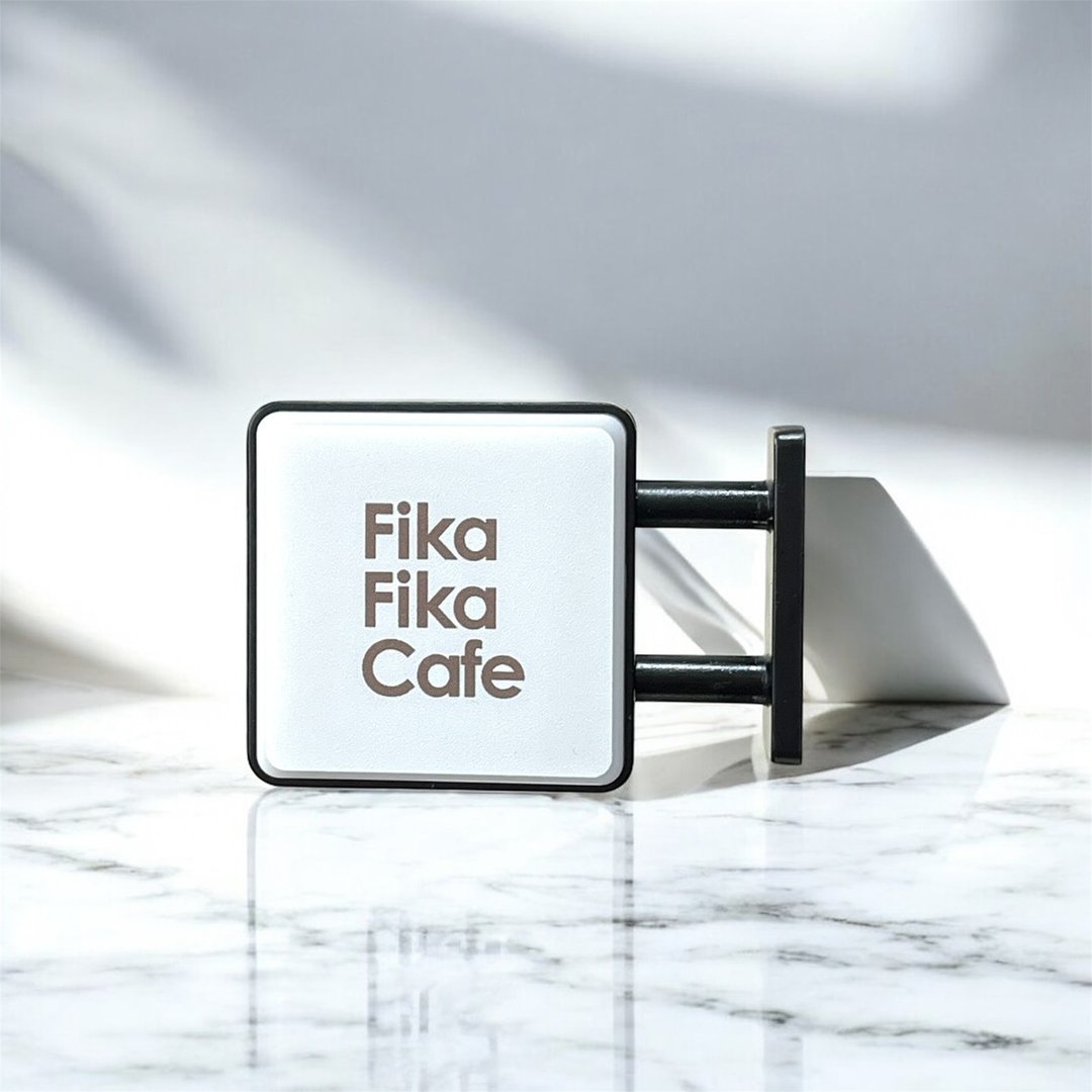 Fika Fika Cafe 微型立招冰箱贴 - 冰箱贴/磁贴 - 其他材质 
