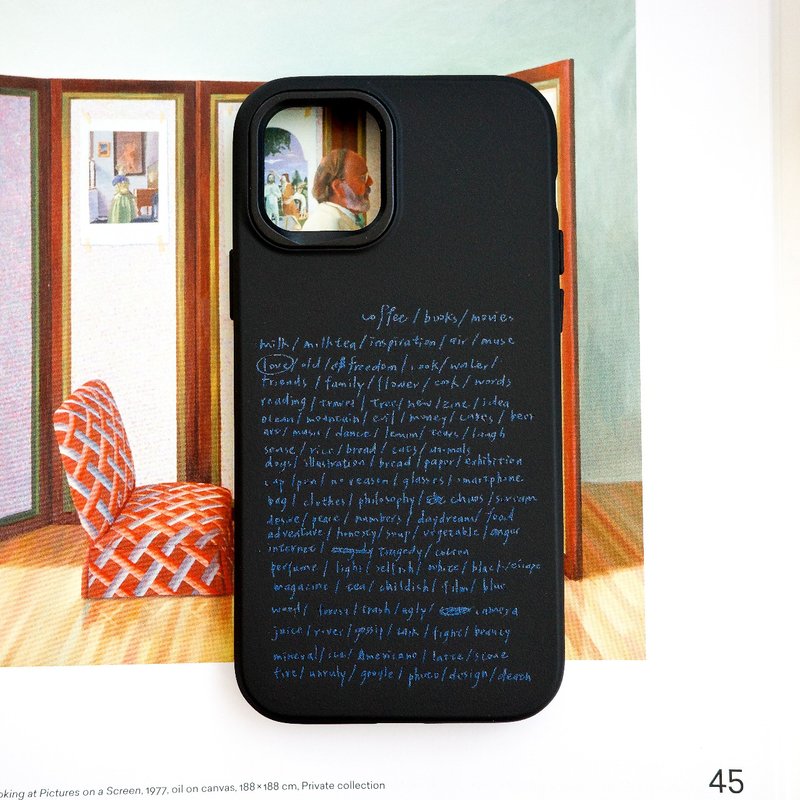 不可缺少之物Life list/黑/犀牛盾防摔iPhone手机壳 - 手机壳/手机套 - 塑料 白色