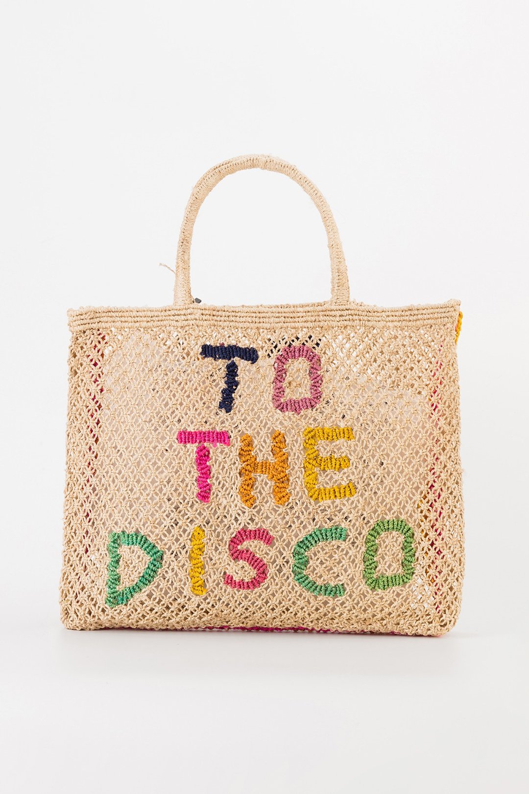 【The Jacksons】To The Disco 字母包-Multi/ L - 手提包/手提袋 - 棉 多色