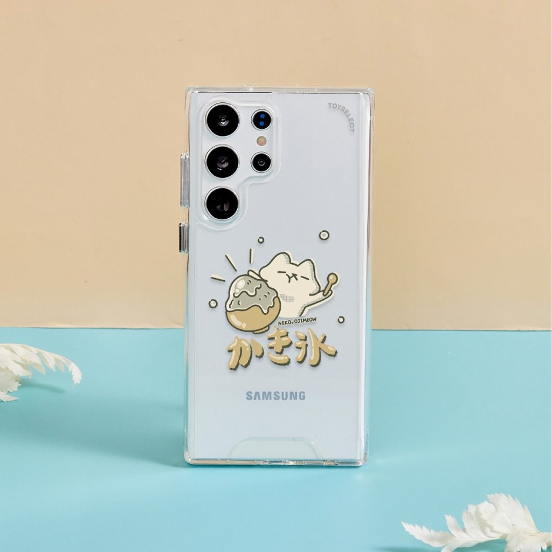 欧吉喵NEKO OJIMEOW来吃锉冰防摔透明SAMSUNG手机壳 - 手机壳/手机套 - 塑料 多色