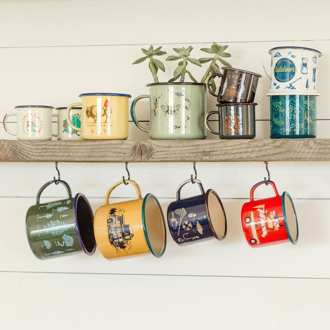 United by Blue 珐琅马克杯 ENAMEL STEEL MUG - 咖啡杯/马克杯 - 珐琅 