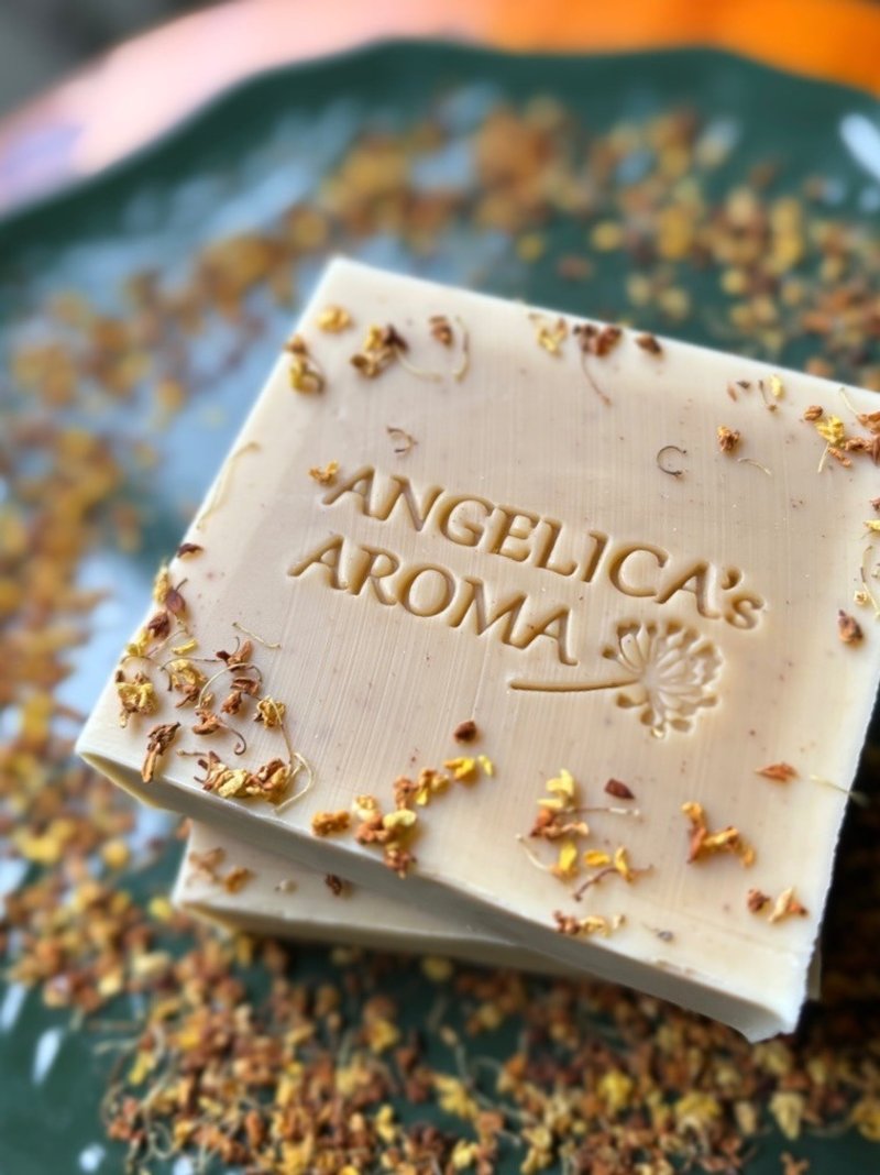 桂花乌龙茶皂 / Osmanthus & Oolong Tea Soap - 肥皂/手工皂 - 其他材质 金色