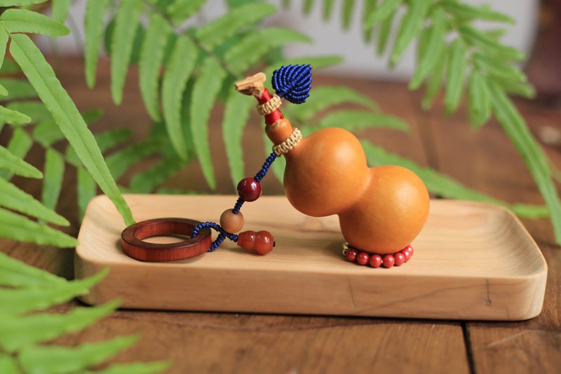 一图一葫芦 | 现货 | 春秋原创设计全手工 | 陈年老葫芦 手捻文玩 - 吊饰 - 植物．花 