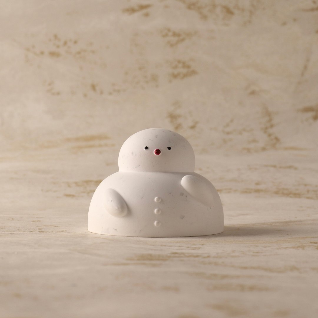 胖雪男扩香石 特别订制区 - 蜡烛/烛台 - 其他材质 白色