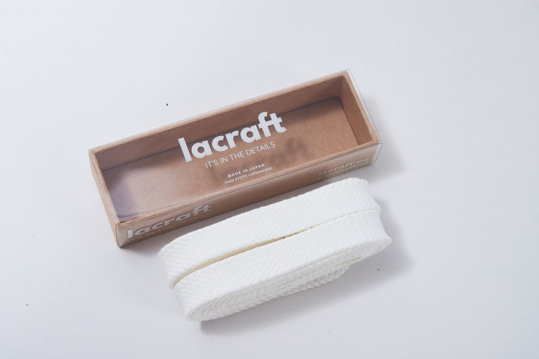 Maison MMY替换 白色鞋带 【lacraft 日本制】 - 其他 - 棉 白色